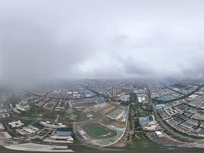 山东科技大学全景辛安