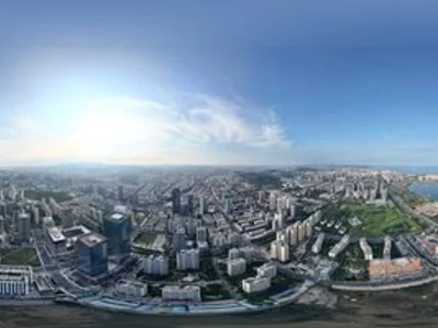 高空海湾新城全景7月