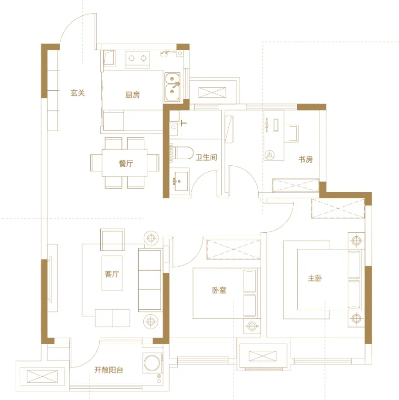 中铁逸海世界博览城_户型图_95㎡.png